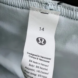 Lululemon‎ Lightweight High-Rise Tennis Skirt Geometric Black Gray 14 thumbnail 4