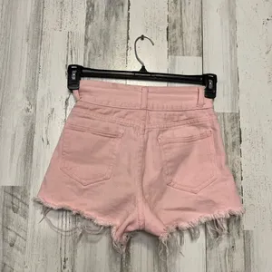 Pink jean shorts Pink thumbnail 2