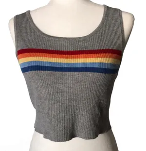 I love it Knit Crop Top thumbnail 1