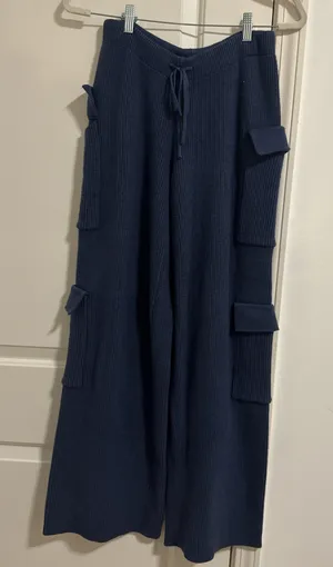 Edikted Knit Pants Cargo thumbnail 1