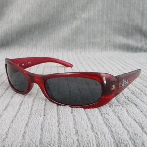 New Divine Eyewear Kali Red/Smoke Sunglasses Women's NWT thumbnail 2
