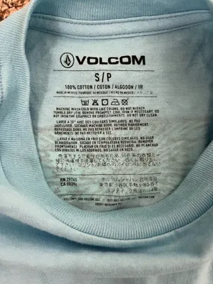 Volcom T-Shirt Blue thumbnail 3