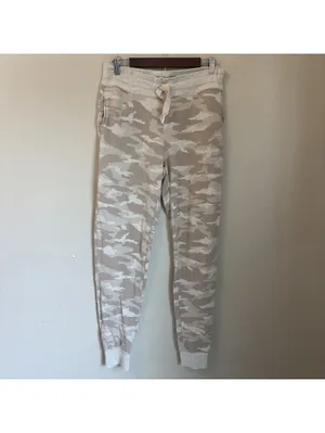Athleta Balance Printed Jogger Neutral Camo Sweatpants Tall Medium MT thumbnail 2
