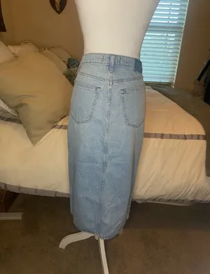Abercrombie Denim Skirt Blue Size 8 thumbnail 2