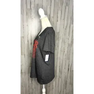 MLS Gray XL Women's Activewear T-Shirt‎ NWT thumbnail 4