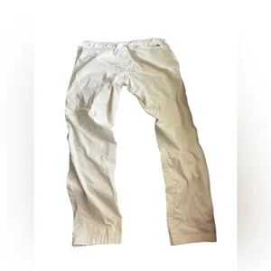 Vuori Ripstop Cream Straight Cargo Zipper Pockets Hiking Outdoor Pants Size L thumbnail 2