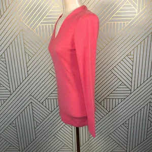 Lilly Pulitzer Gwyn Cashmere‎ Sweater in Pink thumbnail 6