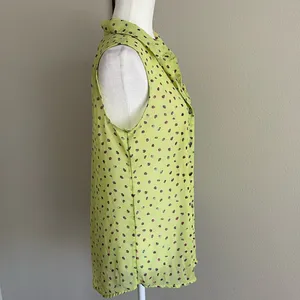 Liz Claiborne Ladybug Sleeveless Blouse Size M thumbnail 3