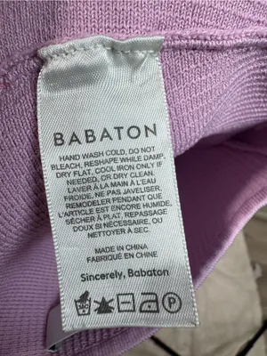 Babaton Bavarian One-Shoulder Ribbed Crop Top - Lavender thumbnail 5
