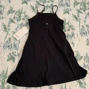 Lululemon Align Side-Slit Cami Strap Dress 6 Black NWT thumbnail 12