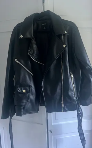 Boohoo Biker Leather Jacket thumbnail 1