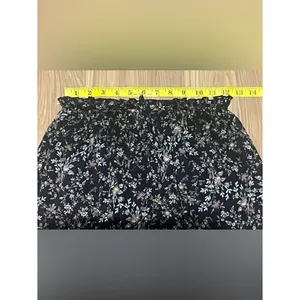 Thirty/Thirty floral print maxi skirt elasticized ruffled waistline Size Xs thumbnail 9