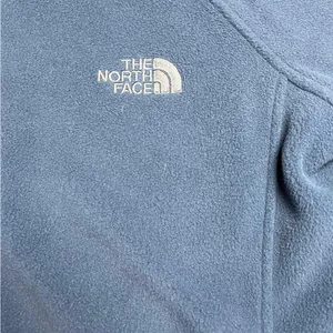The North Face Fleece Jacket Women M gray Windwall Full Zip Hooded Sweater Logo thumbnail 3