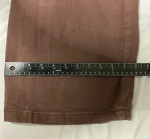 Roswear Wide Leg Pants Size M Brown High Waist thumbnail 10