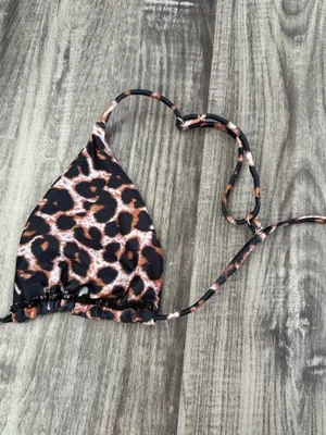 Shein Cheetah Triangle Bikini thumbnail 5