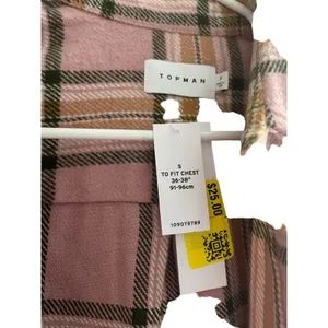 Woman’s top man small button up top (nwt) (b58) thumbnail 3