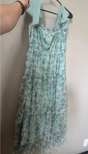 Dry Goods Floral Ruffle Maxi Dress thumbnail 2