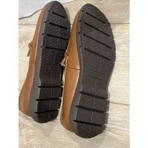 NEW Cliffs by White Mountain Flow Brown/Smooth Gold Buckle Loafer Women Size 10 thumbnail 6