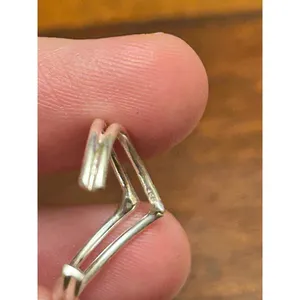 925 sterling silver ring band m30 1.05g size 5.5 thumbnail 5