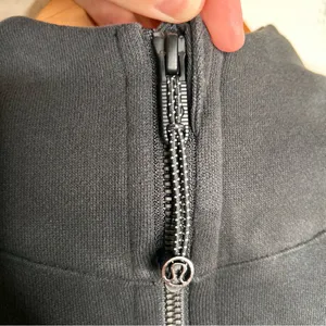 Lululemon Scuba Oversized 1/2 Zip Hoodie Black XS/S thumbnail 4