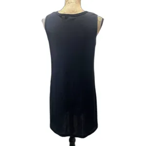 Sessa Black Swimsuit Cover Up Dress Semisheer Black Slinky Mesh Size‎ Small thumbnail 2