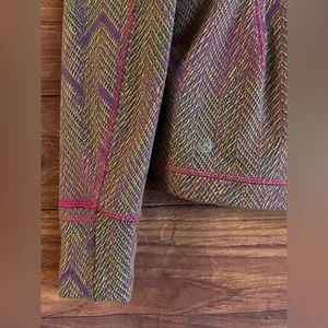 Lululemon Swiftly Tech Long Sleeve 2.0 Chevron Herringbone Magenta Purple Size 2 thumbnail 7