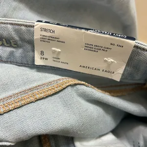 American Eagle Outfitters Stretchy Curvy Light-wash Jeans(Size 8 Short) thumbnail 6