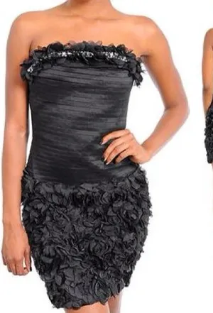 👑🦋LAST ONE SALE🦋 Black Solid Dress thumbnail 1