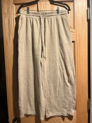 Flowy lounge pants Gray Size M thumbnail 1