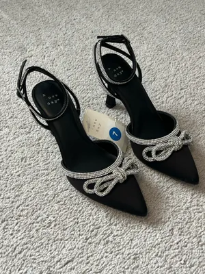 A New Day Black Pointed Heels thumbnail 2