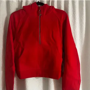 Lululemon Oversized Scuba Half Zip Hoodie Hot Heat Size XS/s thumbnail 1
