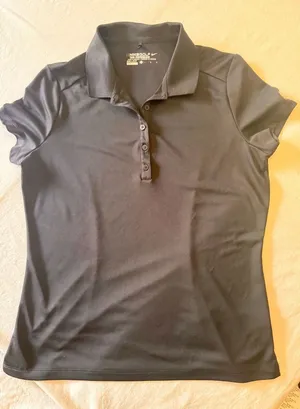Nike Golf Tour Performance Women's Dri-Fit Polo Shirt, Black thumbnail 1