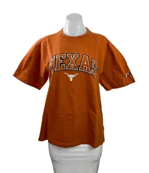 P2 By Pro Player Women's Orange Texas Longhorns NCAA T Shirt Tee Top Size M thumbnail 1