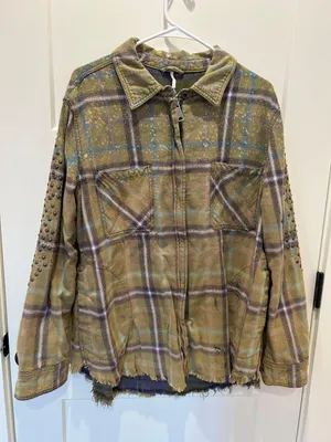 Free People Oversized Flannel thumbnail 1