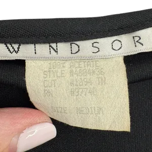 Windsor Black All Over Lace Sleeveless Maxi Dress Size Medium Fairy‎ Whimsigoth thumbnail 3