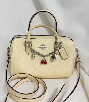 coach Rowan Satchel Bag In Signature Canvas cv961 thumbnail 1