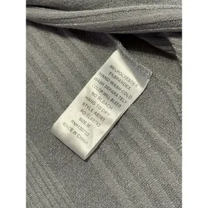 UMGEE Sweater Duster Side Slits Gray Color‎ Ribbed Cardigan Boho Hippie Medium thumbnail 9