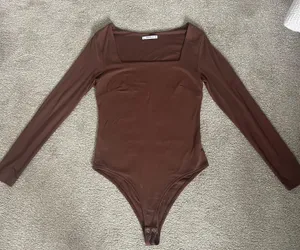 Brown Reoria Bodysuit thumbnail 4