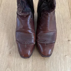 Dan Post Boots Western Cowboy Size US5 Brown thumbnail 3