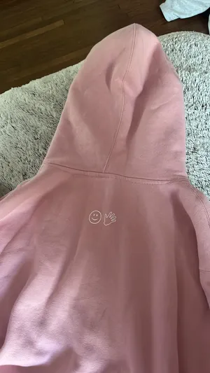 Glossier hoodie Pink Size M thumbnail 4