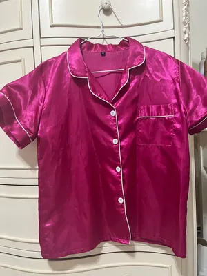 Fushia Pajama Set Pink Size M thumbnail 1
