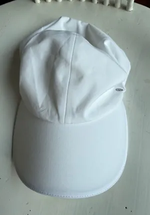 Lululemon White Adjustable Baseball Cap thumbnail 1