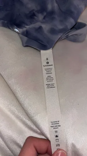 Diamond Lululemon Dye Align Top Tank thumbnail 5