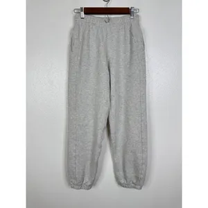 Lululemon Scuba Mid-Rise Oversized Jogger Heathered Core Ultra Light Grey XXS thumbnail 4