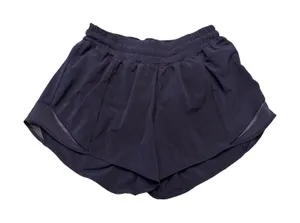 Lululemon Hotty Hot High-Rise Lined Shorts Navy Blue 2.5" Inseam Size 6 W7AGTS thumbnail 1