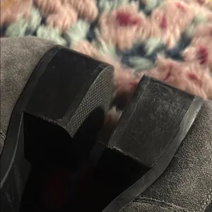 Gray Suede Chelsea Ankle Boots thumbnail 4