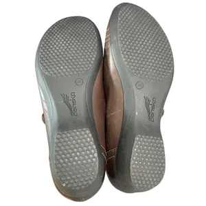 Dansko Franny Brown Loafer 39 8.5-9 Slip On Shoes Leather Adjustable Women's‎ thumbnail 6