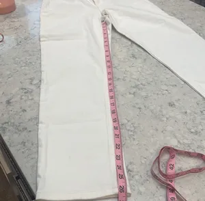 Everlane White High Rise The Straight Jean thumbnail 5