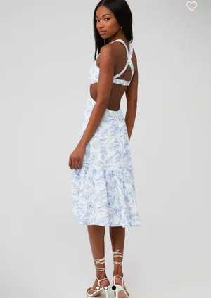 For Love And Lemons Embroidered Dress Large thumbnail 2