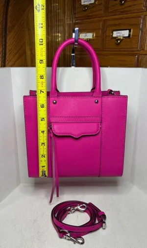 Rebecca Minkoff M.A.B. Mini Tote - Neon Pink thumbnail 3